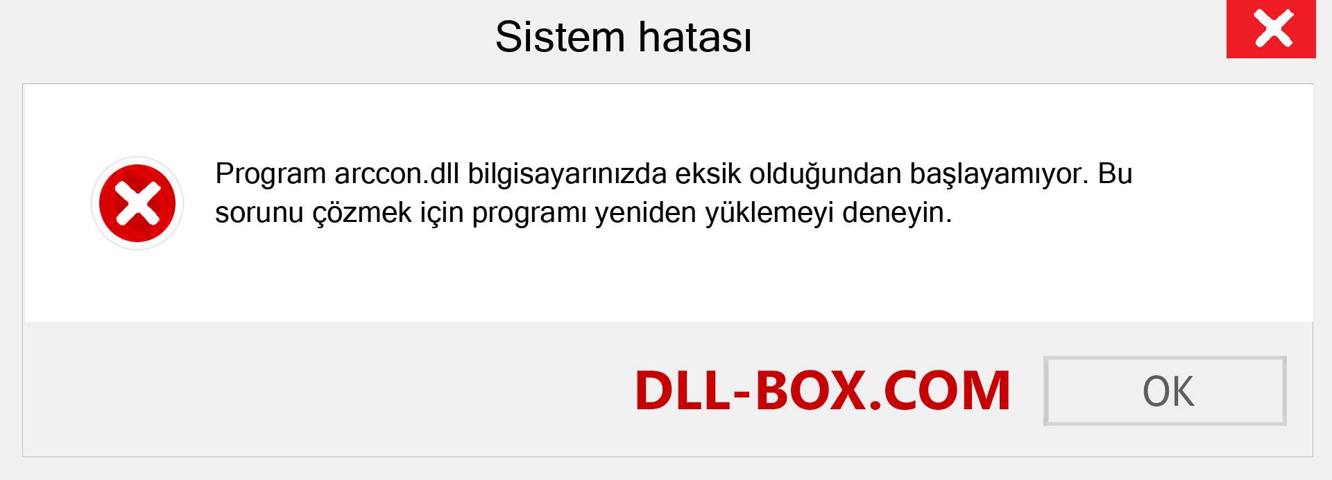 arccon.dll dosyası eksik mi? Windows 7, 8, 10 için İndirin - Windows'ta arccon dll Eksik Hatasını Düzeltin, fotoğraflar, resimler